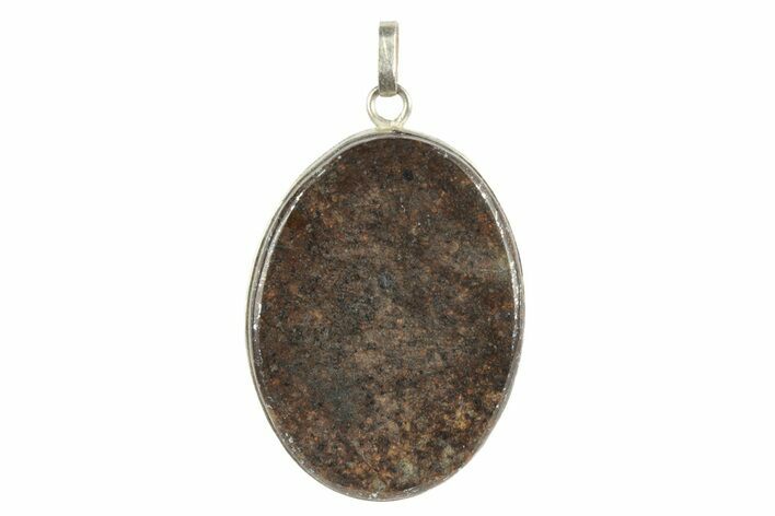 Chondrite Meteorite Pendant With Chain #238095